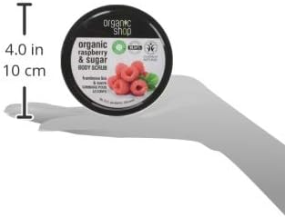 Organic Shop 250ml Body Scrub Cherry Blossom Exfoliating Cherry & White Chocolate