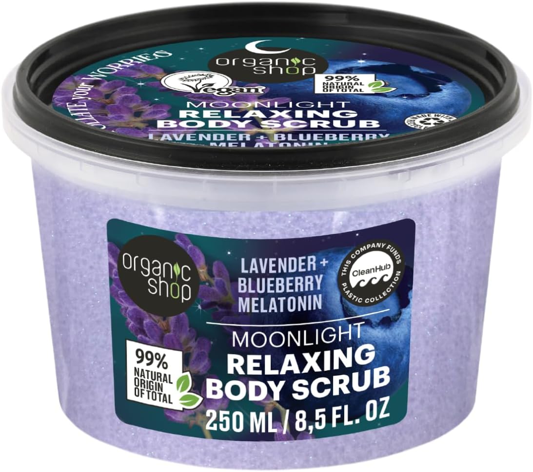 Organic Shop 250ml Body Scrub Cherry Blossom Exfoliating Cherry & White Chocolate