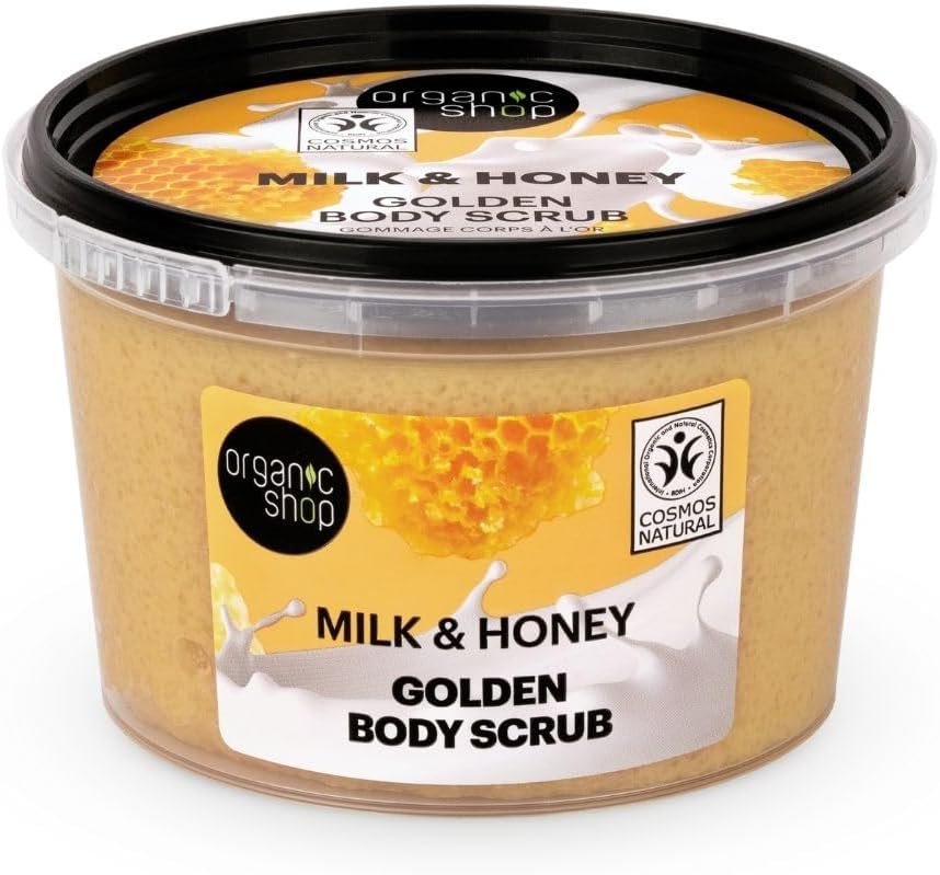 Organic Shop 250ml Body Scrub Cherry Blossom Exfoliating Cherry & White Chocolate