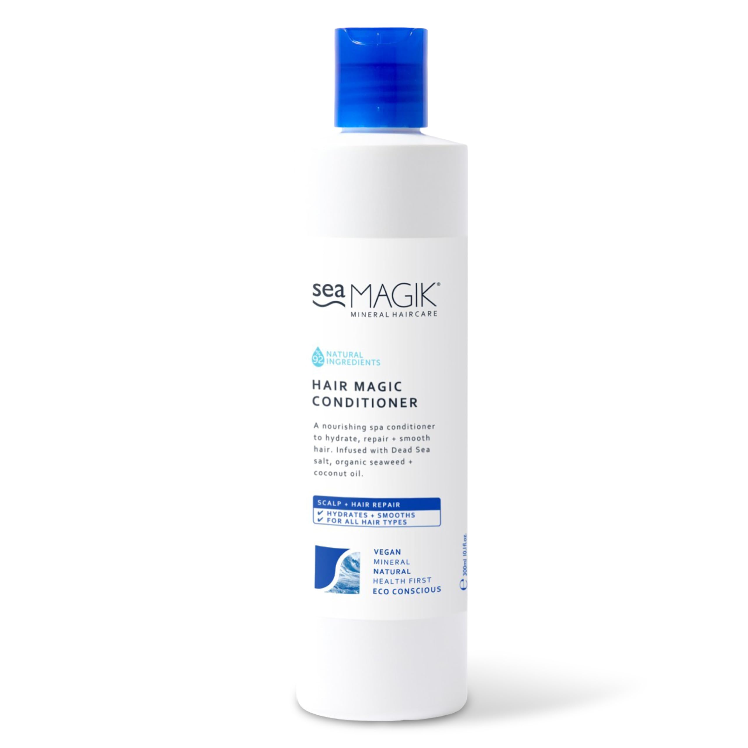 Sea Magik - Salicylic Acid Shampoo for Psoriasis & Itchy Scalp Relief, Soothing Antibacterial Seaweed Treatment for Medicated Conditions Like Folliculitis, Eczema & Scalp Acne, Cruelty-Free (300ml)