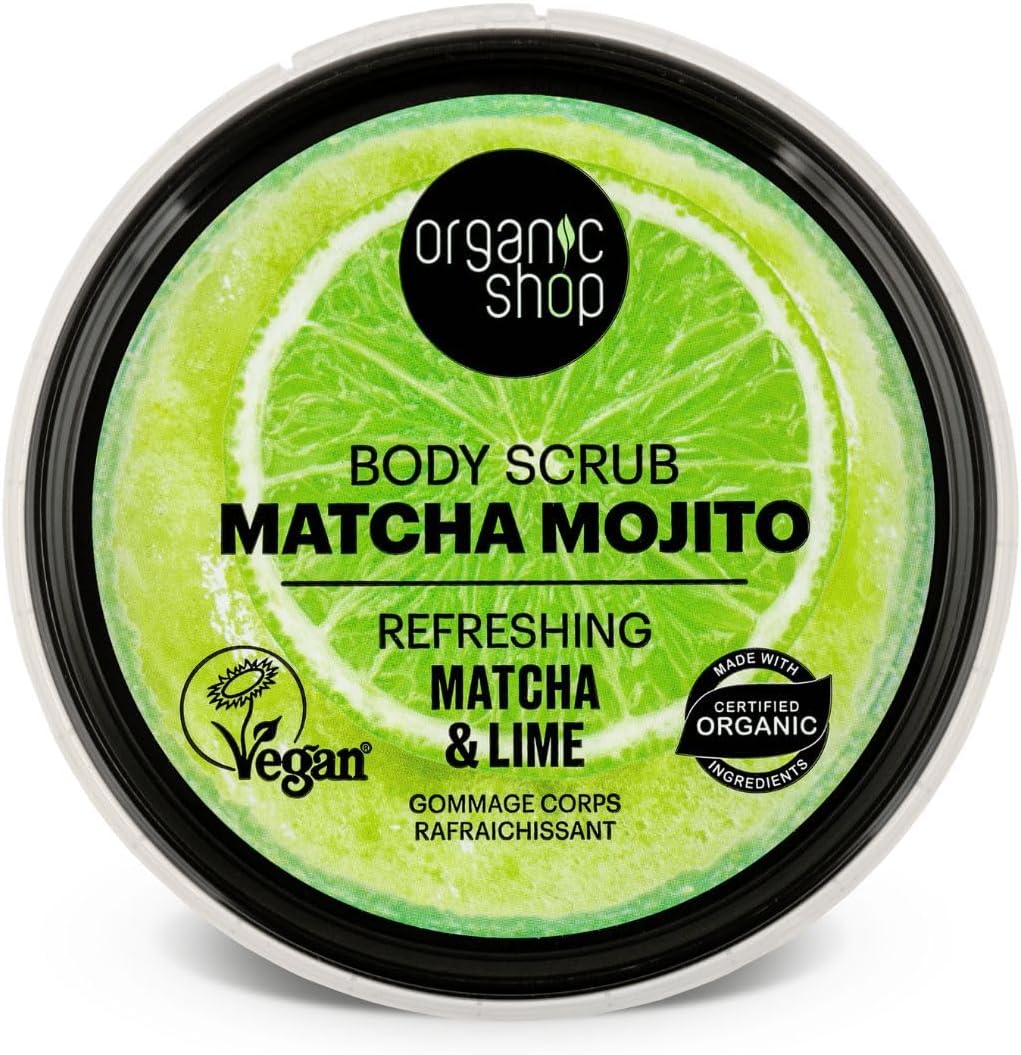 Organic Shop 250ml Body Scrub Cherry Blossom Exfoliating Cherry & White Chocolate