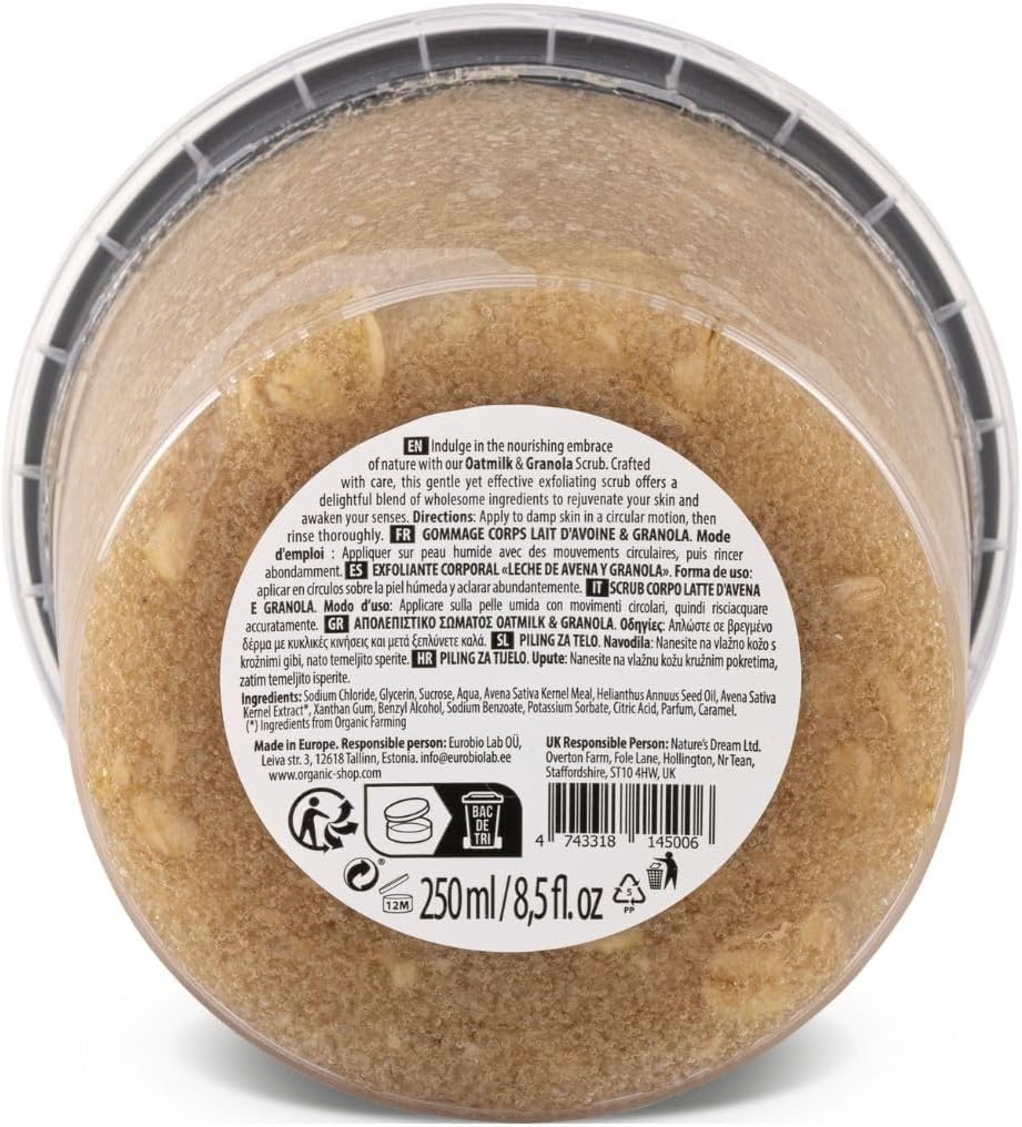 Organic Shop 250ml Body Scrub Cherry Blossom Exfoliating Cherry & White Chocolate