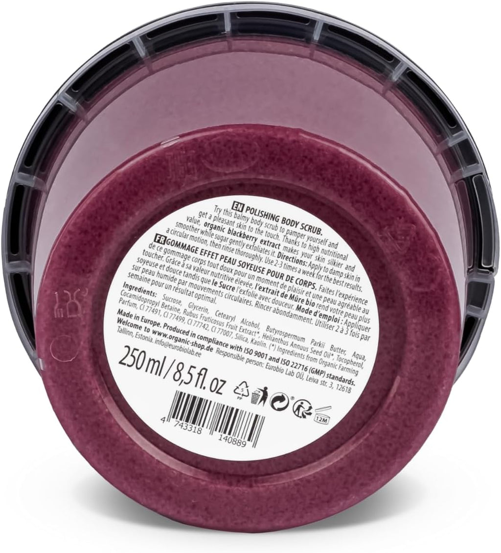 Organic Shop 250ml Body Scrub Cherry Blossom Exfoliating Cherry & White Chocolate