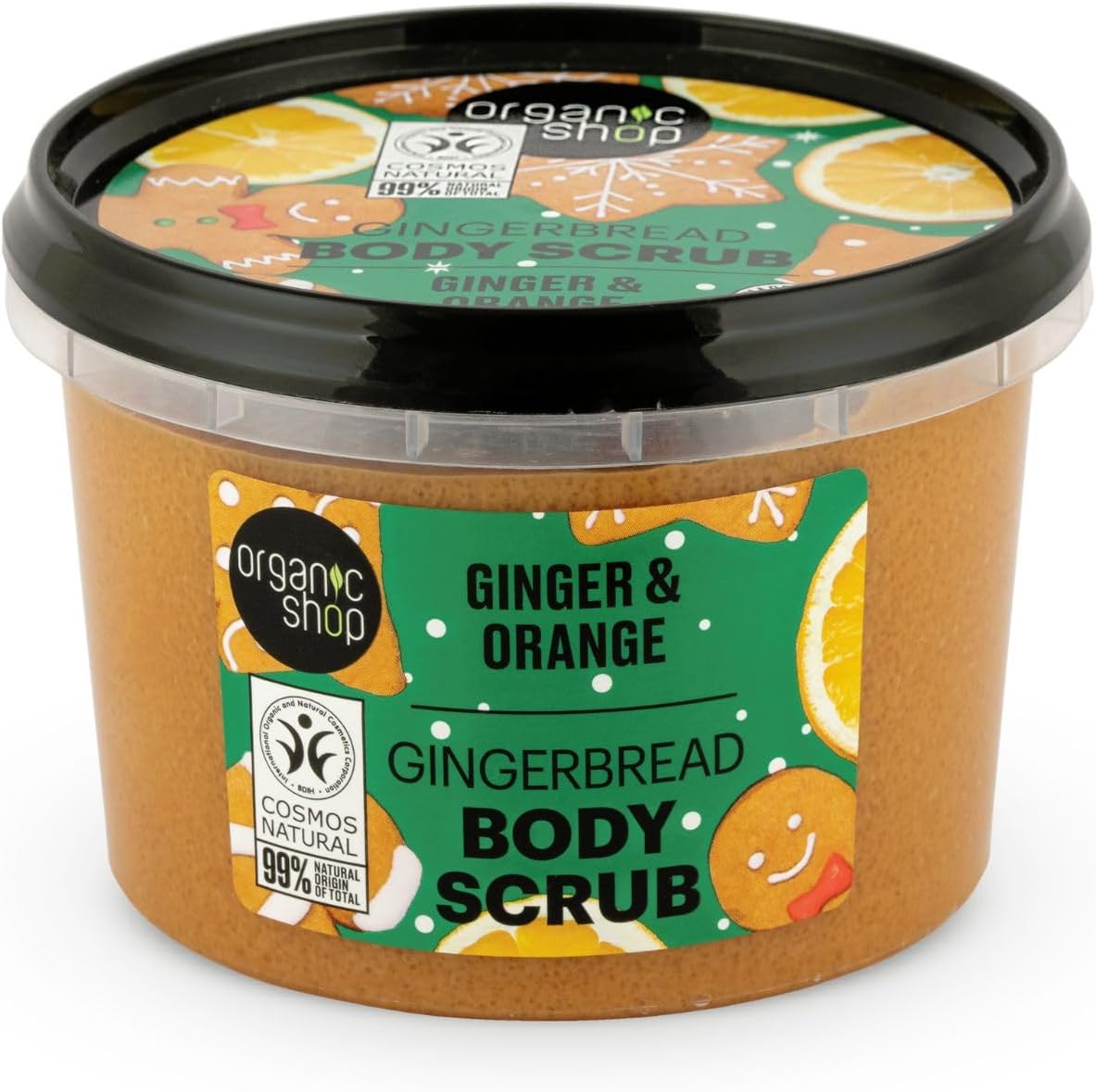 Organic Shop 250ml Body Scrub Cherry Blossom Exfoliating Cherry & White Chocolate