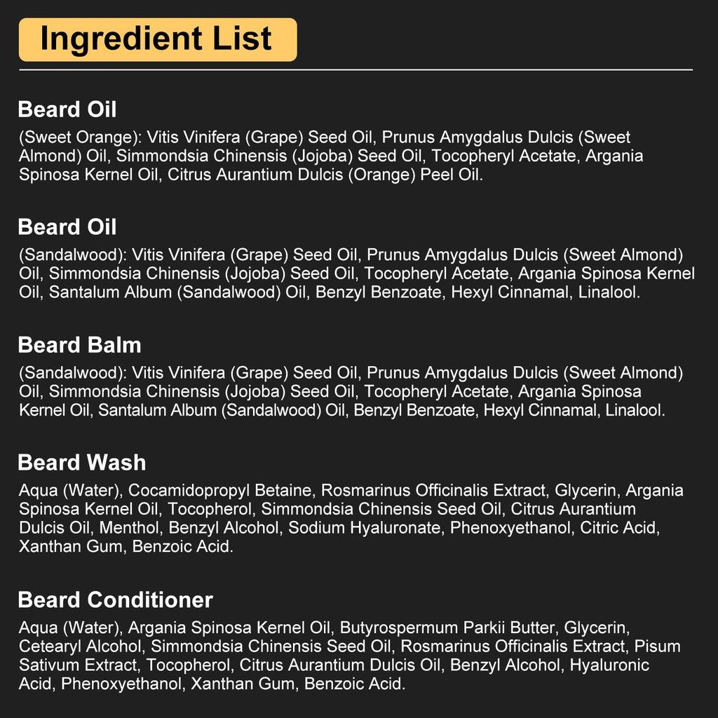 XIKEZAN Beard Grooming Kit for Men Gifts w/Beard Conditioner, 2 Scent Oil, Birthday Christmas Secret Santa Stocking Fillers Gifts for Men Him Dad Husband Boyfriend