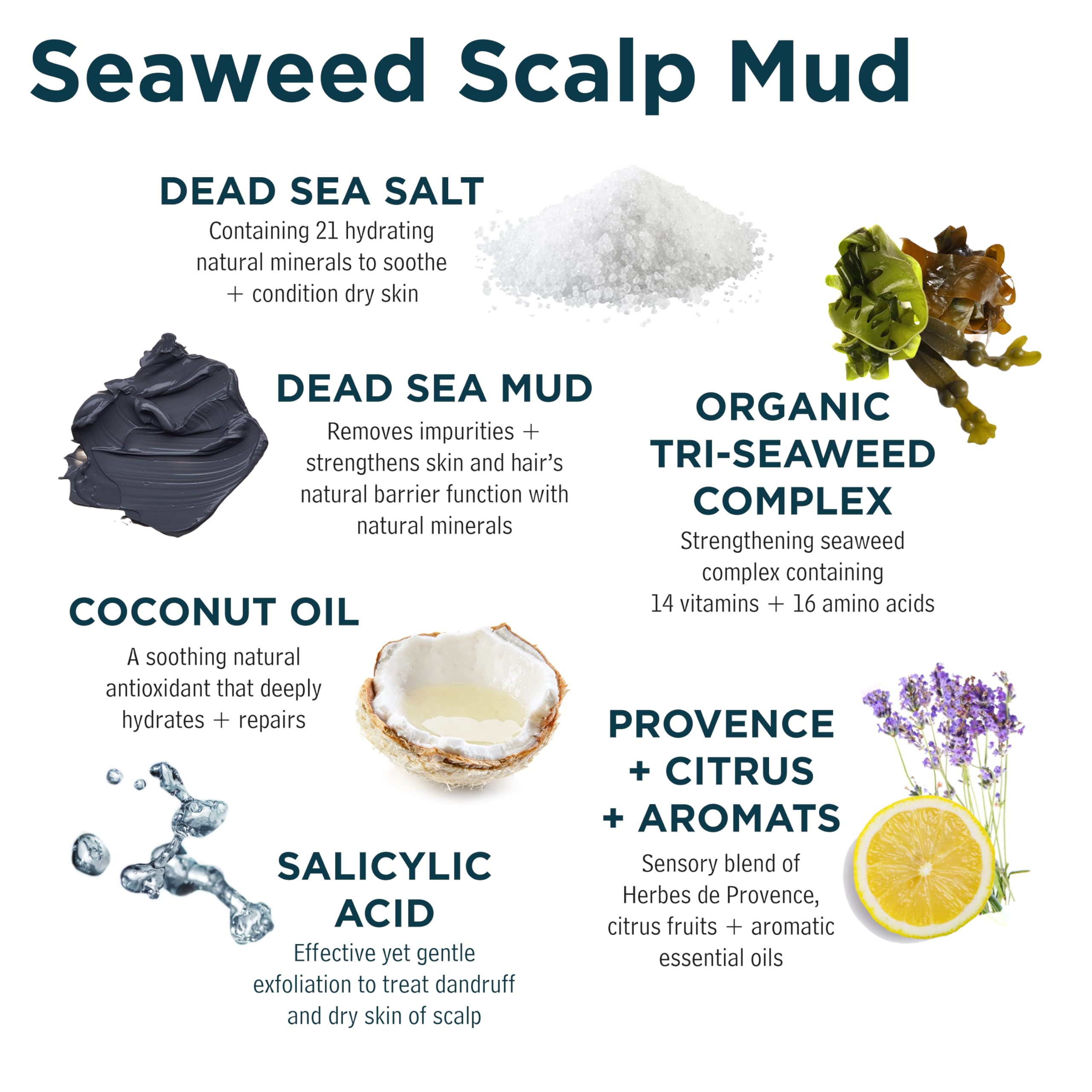 Sea Magik - Salicylic Acid Shampoo for Psoriasis & Itchy Scalp Relief, Soothing Antibacterial Seaweed Treatment for Medicated Conditions Like Folliculitis, Eczema & Scalp Acne, Cruelty-Free (300ml)