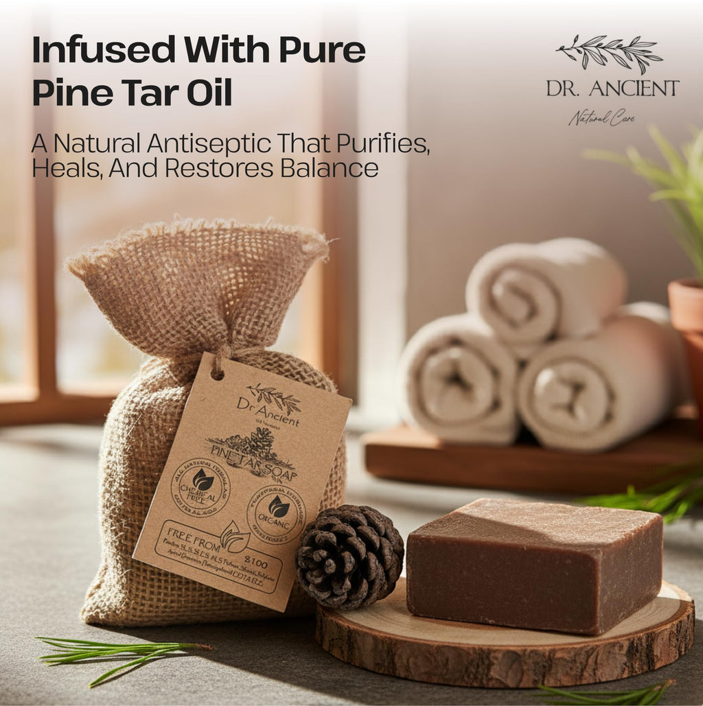 Dr.Ancient Turmeric Soap Bar, Organic Soap Bars Handcrafted the Traditional Way, Natural Chemical-Free, Vegan, Used for Face Wash, Body Wash, and Hand Cleansing, Nourishing & Daily Skincare Routine