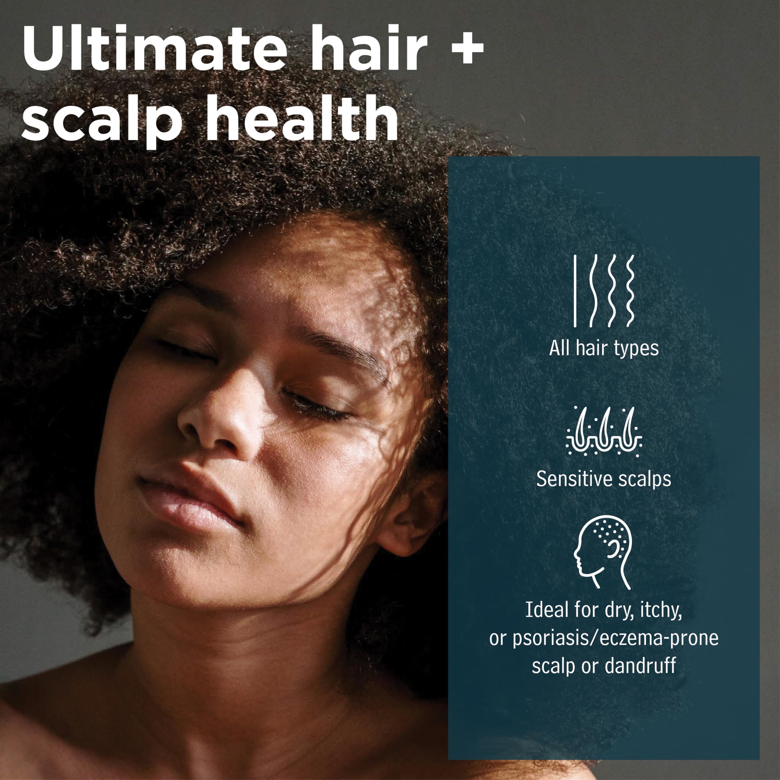 Sea Magik - Salicylic Acid Shampoo for Psoriasis & Itchy Scalp Relief, Soothing Antibacterial Seaweed Treatment for Medicated Conditions Like Folliculitis, Eczema & Scalp Acne, Cruelty-Free (300ml)