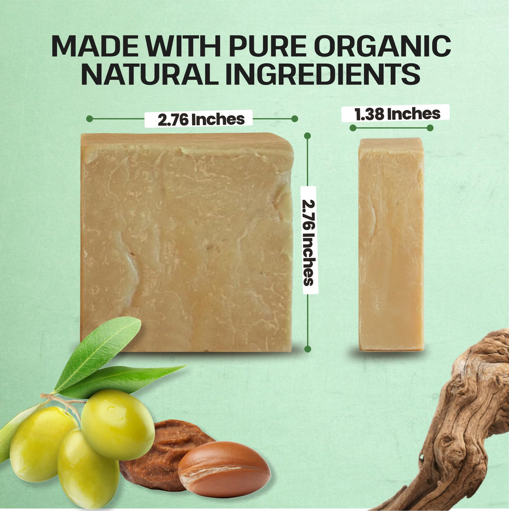 Dr.Ancient Turmeric Soap Bar, Organic Soap Bars Handcrafted the Traditional Way, Natural Chemical-Free, Vegan, Used for Face Wash, Body Wash, and Hand Cleansing, Nourishing & Daily Skincare Routine