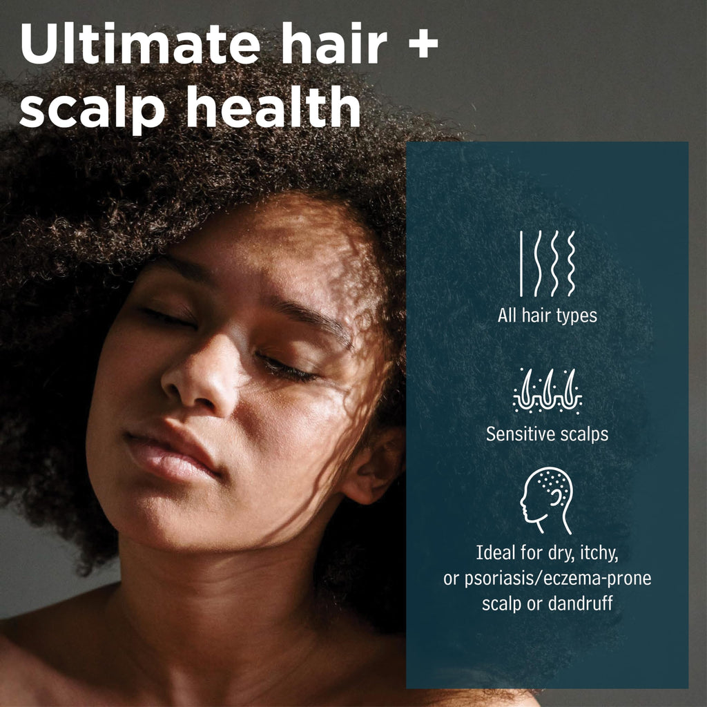 Sea Magik - Salicylic Acid Shampoo for Psoriasis & Itchy Scalp Relief, Soothing Antibacterial Seaweed Treatment for Medicated Conditions Like Folliculitis, Eczema & Scalp Acne, Cruelty-Free (300ml)