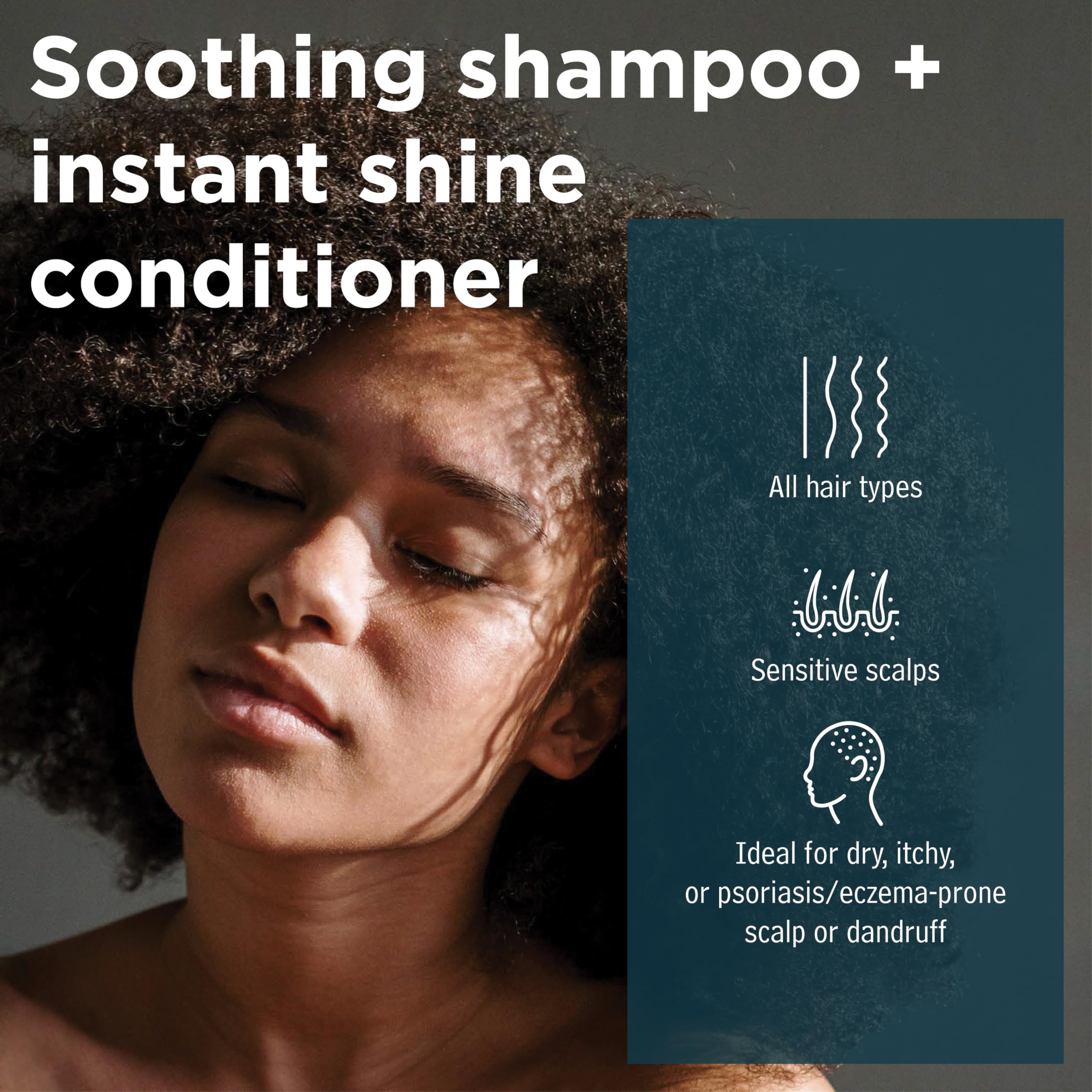 Sea Magik - Salicylic Acid Shampoo for Psoriasis & Itchy Scalp Relief, Soothing Antibacterial Seaweed Treatment for Medicated Conditions Like Folliculitis, Eczema & Scalp Acne, Cruelty-Free (300ml)