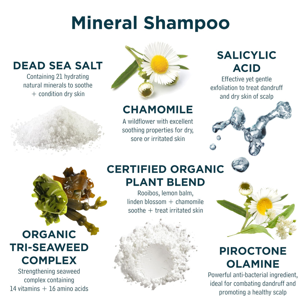Sea Magik - Salicylic Acid Shampoo for Psoriasis & Itchy Scalp Relief, Soothing Antibacterial Seaweed Treatment for Medicated Conditions Like Folliculitis, Eczema & Scalp Acne, Cruelty-Free (300ml)