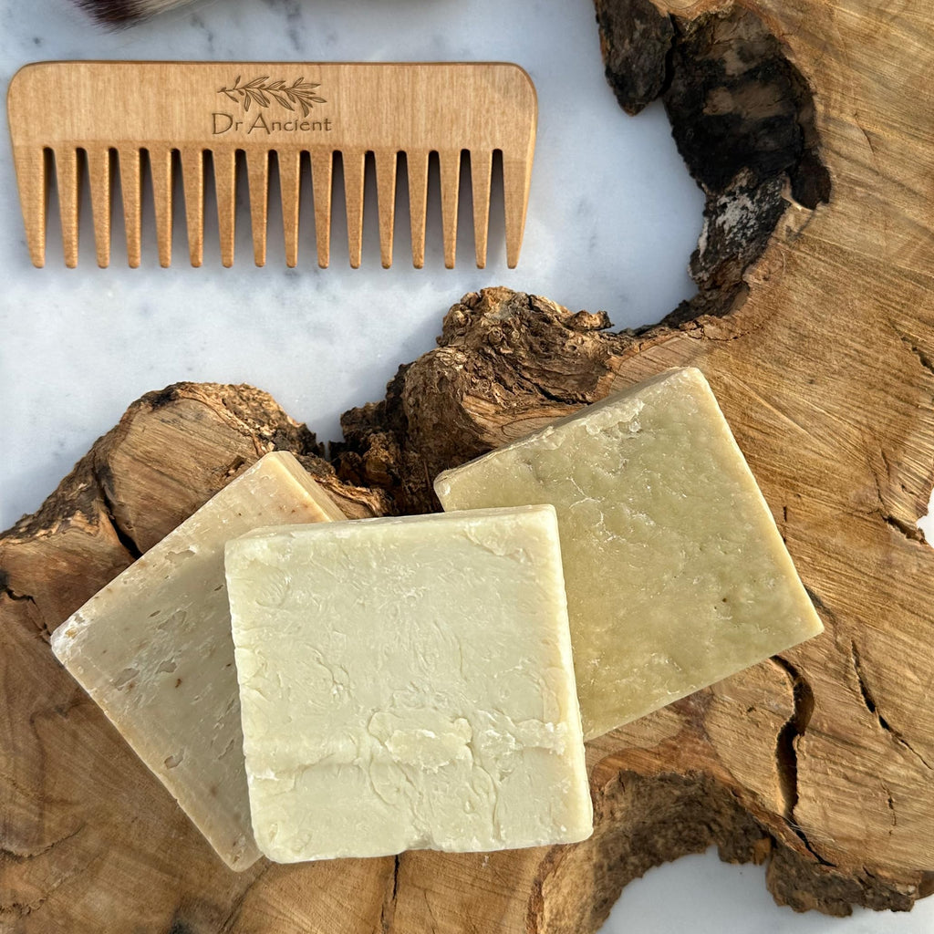 Dr.Ancient Turmeric Soap Bar, Organic Soap Bars Handcrafted the Traditional Way, Natural Chemical-Free, Vegan, Used for Face Wash, Body Wash, and Hand Cleansing, Nourishing & Daily Skincare Routine