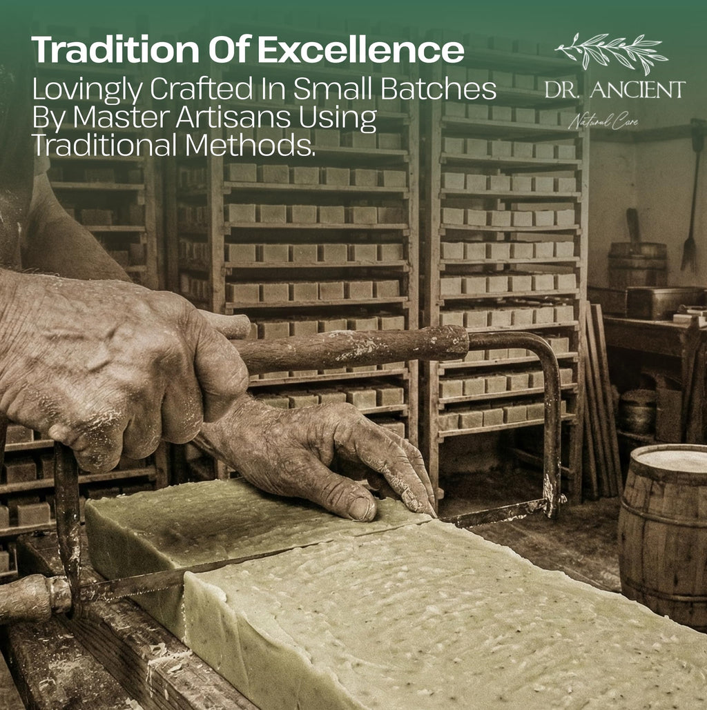 Dr.Ancient Turmeric Soap Bar, Organic Soap Bars Handcrafted the Traditional Way, Natural Chemical-Free, Vegan, Used for Face Wash, Body Wash, and Hand Cleansing, Nourishing & Daily Skincare Routine