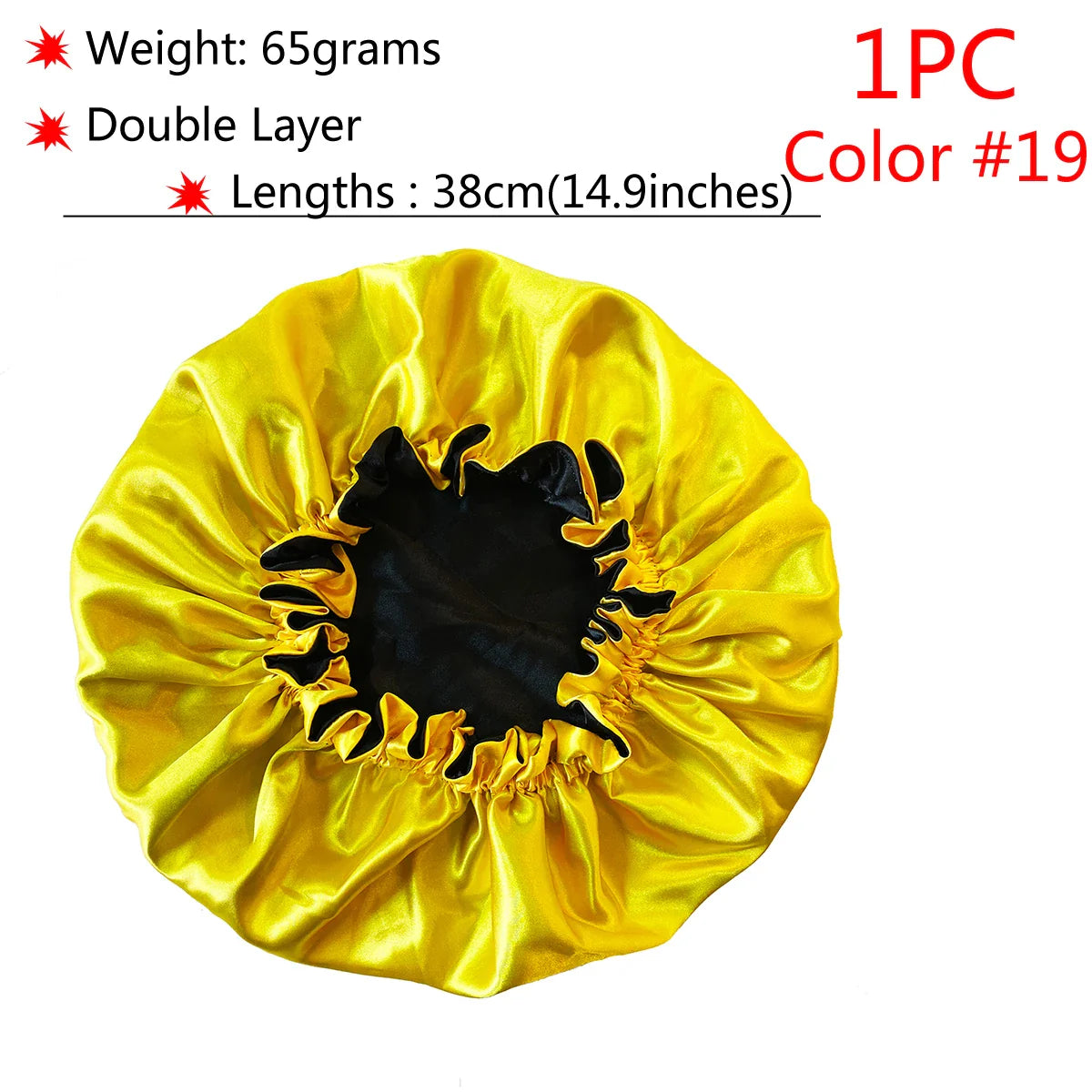 Adjustable Satin Sleep Bonnet