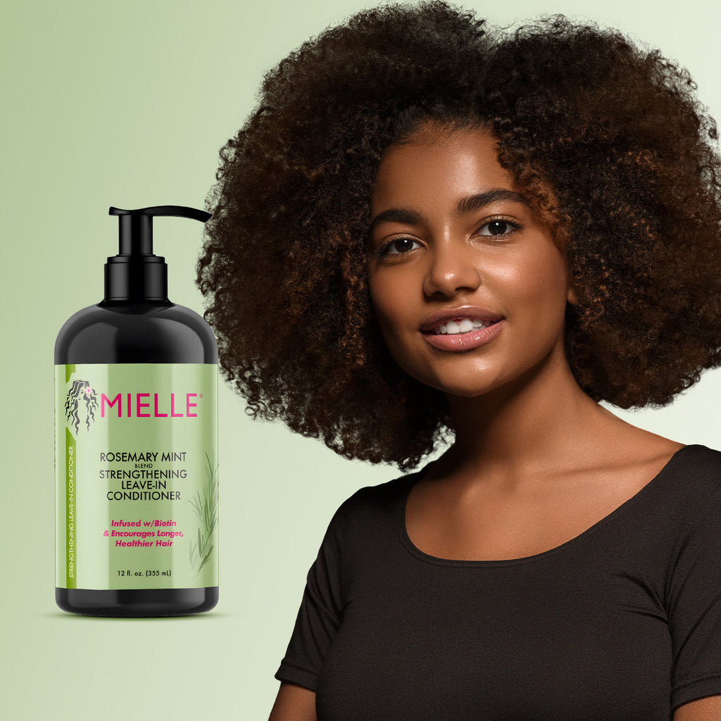 Mielle Rosemary Mint Strengthening Leave-In Conditioner 355ml