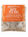 Clementine Mimosa and orange blossom tea bath tea  ag
