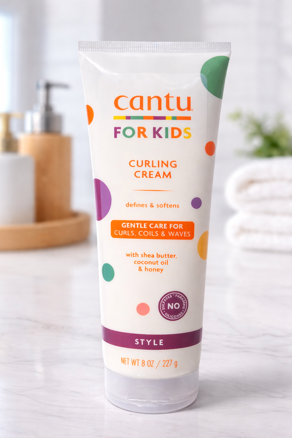 Cantu Care For Kids Curling Cream - 8 oz (227 g)