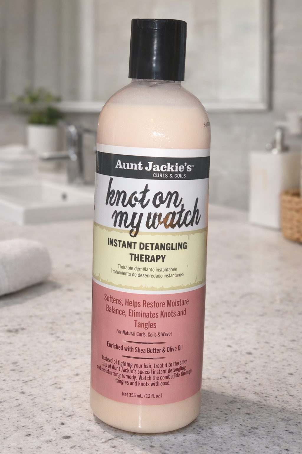 Aunt Jackie's Knot On My Watch Instant Detangling Therapy - 355ml