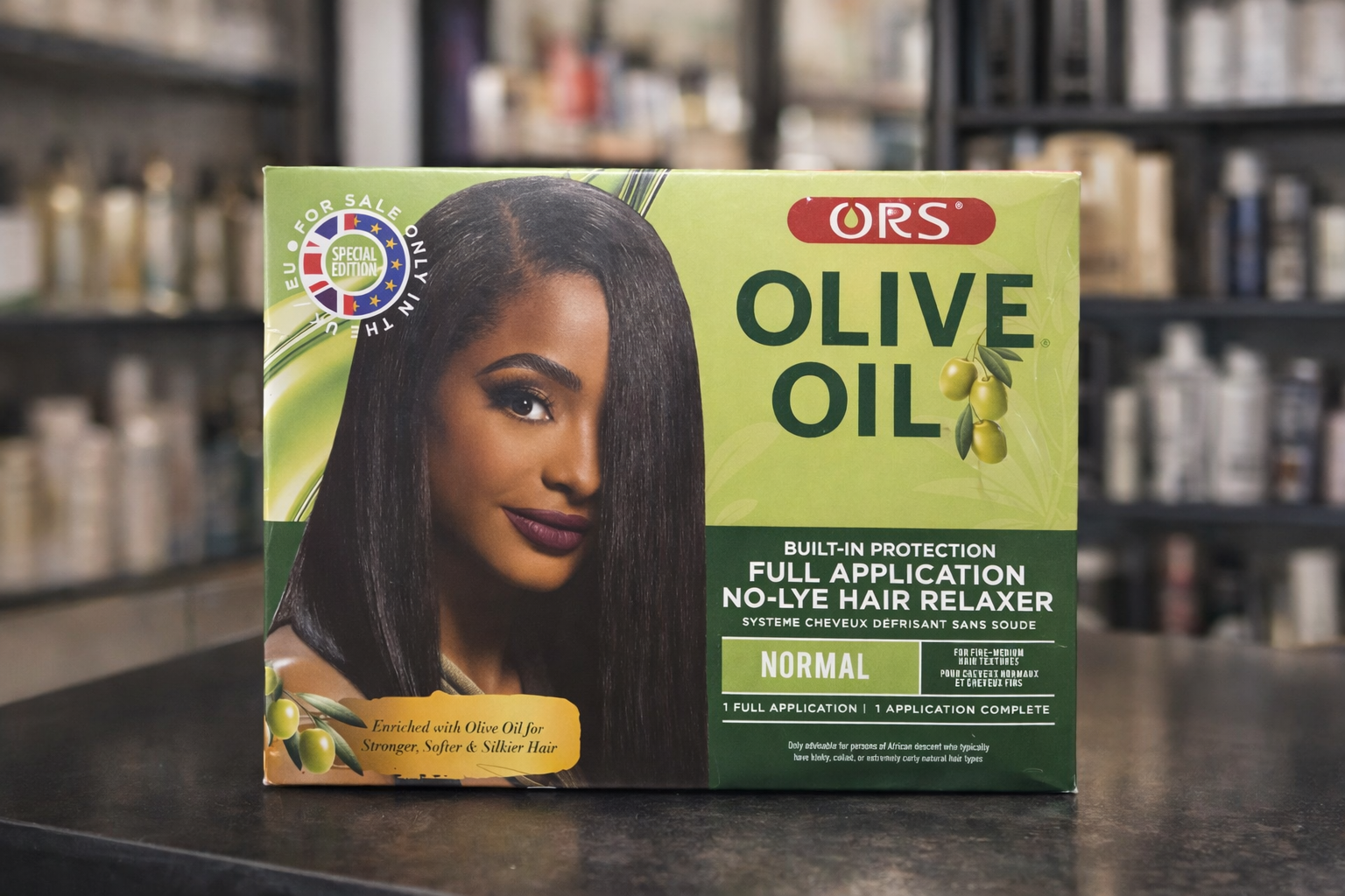 ORS Olive Oil No Lye Hair Relaxer Kit- Normal