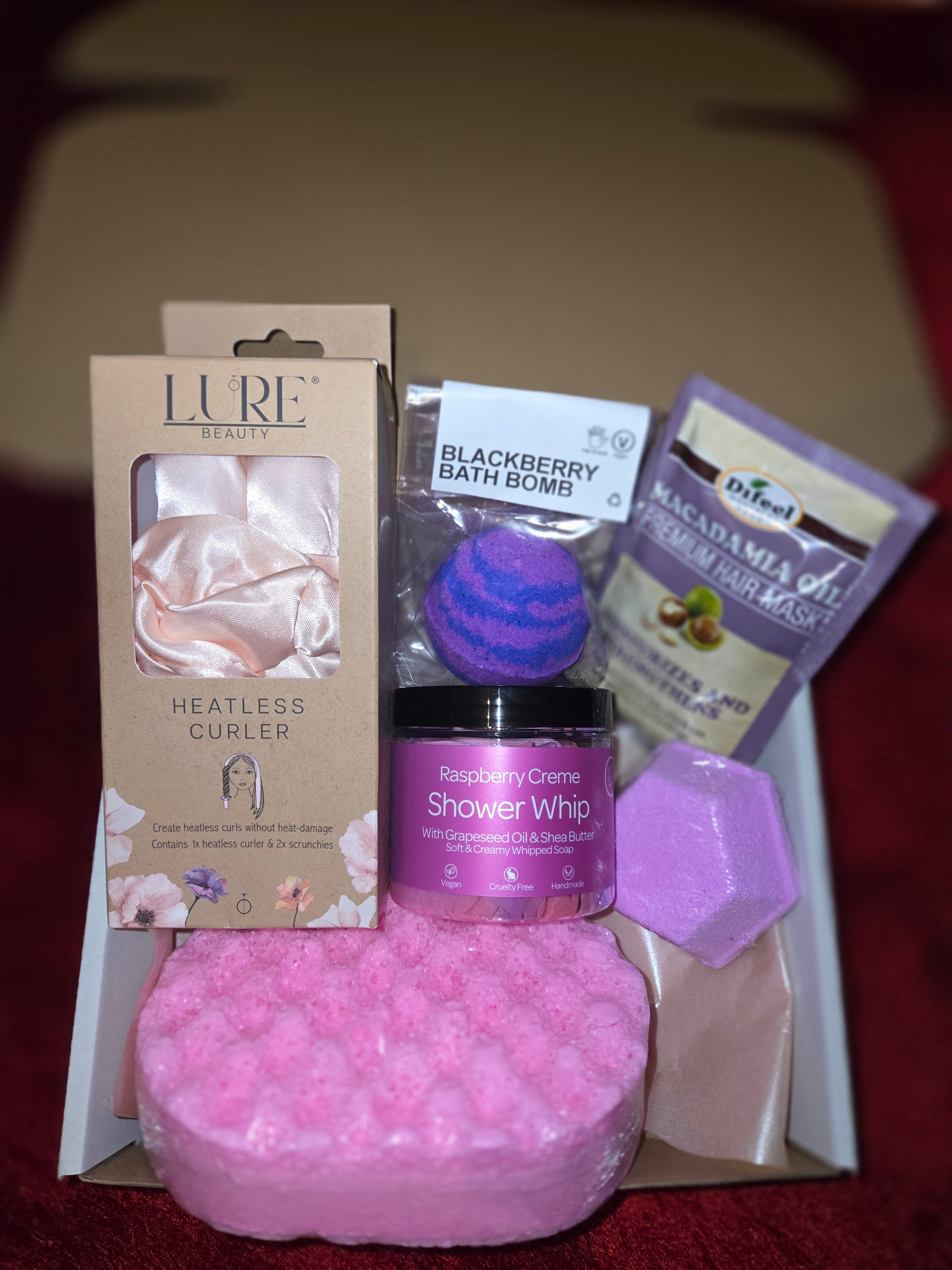 Self care hair and bath bundle