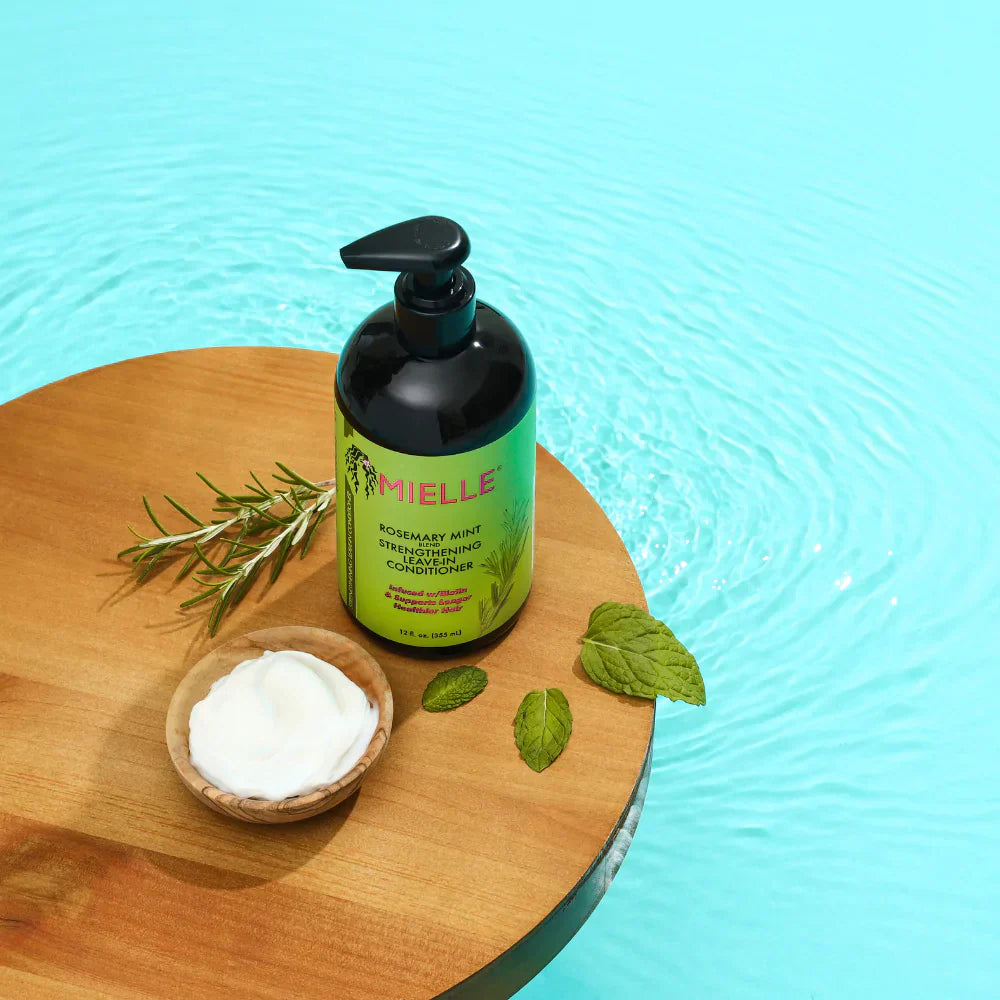Mielle Rosemary Mint Strengthening Leave-In Conditioner 355ml